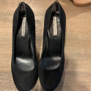 Banana Republic Black Suede